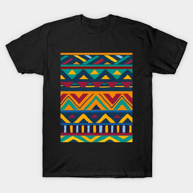 African Style No9, Masai celebration T-Shirt by Jirka Svetlik